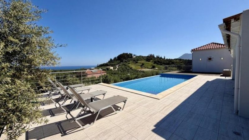 Tsivaras MIT VIDEO - Kreta, Tsivaras: Zwei Villen mit Meerblick, Pools, Außenküche und Mieteinnahmen Haus kaufen